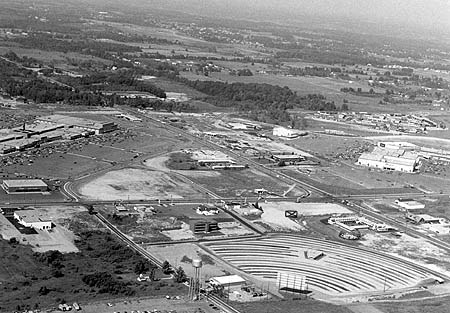 Woodland Drive-In Theatre - Aerial Photo From The Jack Loeks Theatres Collection
